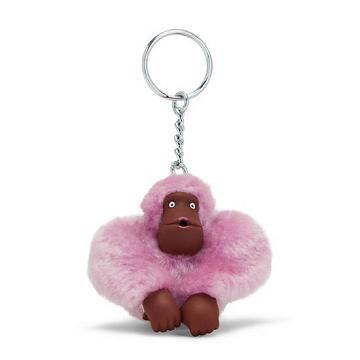 Kipling Sven Monkey Keychain Accessories Festive Purple | AU 2003VR